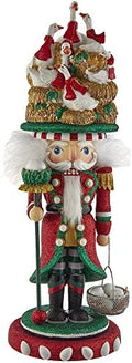 18-Inch Hollywood 12 Days of Christmas Nutcracker