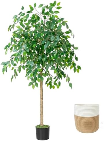 Artificial Ficus Tree, 6Ft