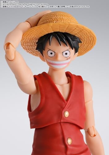 TAMASHII NATIONS - One Piece - Monkey D. Luffy -Romance Dawn- S.H.Figuarts Ac...