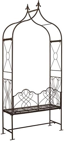 Safavieh Outdoor Collection Eloise Rustic Brown Arbor