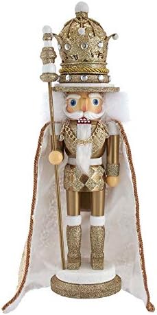 Kurt S. Adler 17.5-Inch Hollywood Gold King Nutcracker, Multicolor