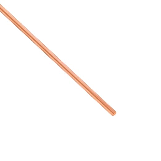 10 Gauge/2.6 mm 10 Feet 5 oz 99.9% Dead Soft Copper Wire for Electroculture Gardening, Jewelry Making, Beading, Science Projects, DIY Artwork, Pure Bare Copper Wire