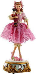 Kurt S. Adler 11.25-Inch Clara Ballet Nutcracker Musical Deco