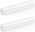 50pcs Adabele Real 925 Sterling Silver Straight Tubes 13mm, Hole 0.9mm