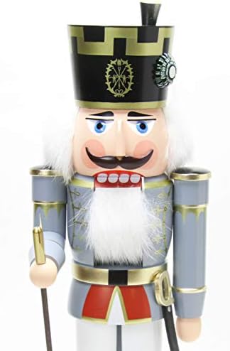 German Christmas Nutcracker Officer - 37 cm / 15 inch - Seiffener Volkskunst