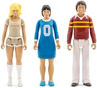 three's company 3.75-inch retro action figures | set shown in use