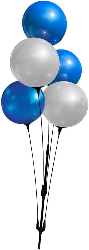 Reusable Outdoor Balloon Clusters - Helium Free, All-Weather, Durable, Plasti...