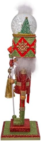 Kurt Adler 20" Hollywood Nutcrackers™ Animated Musical Water Globe Hat Nutcracker