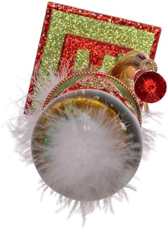 Kurt Adler 20" Hollywood Nutcrackers™ Animated Musical Water Globe Hat Nutcracker