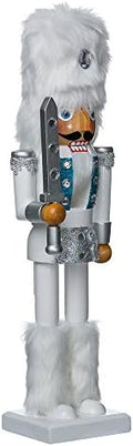 Kurt Adler Russian Nutcracker, 15-Inch, White