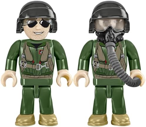 COBI Armed Forces Boeing F-15EX Eagle II Aircraft Building Set, 739 Pieces