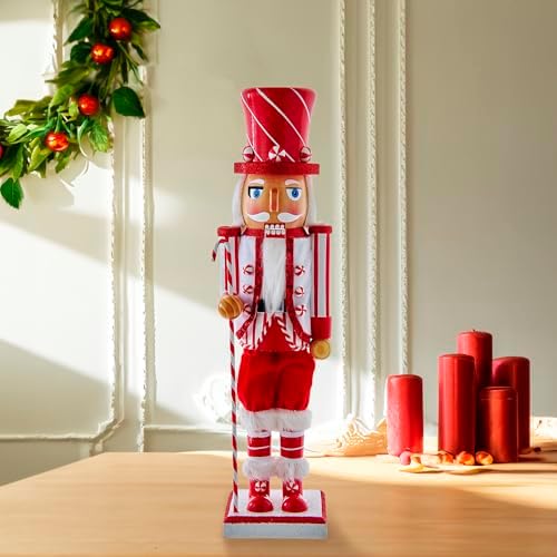 Kurt Adler Peppermint Nutcracker