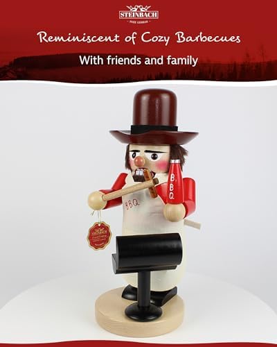 Steinbach Wooden Chubby Nutcracker Collection, BBQ Bill, 12"