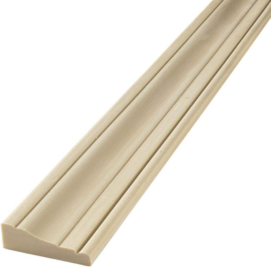 #376 Beaded Flexible Casing Molding: 11/16" Thick x 2.25" Wide - fo...