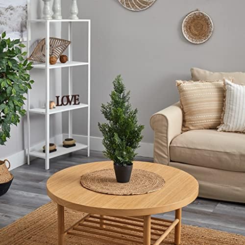 Nearly Natural 2ft. Mini Cedar Pine Tree (Indoor/Outdoor)