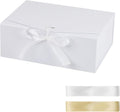 STOBOCTER Gift Box,20x16x7.2 Gift Boxes with Lids for Presents,White Magnetic Gift Box for Wrapping,Birthday, Wedding, Bridesmaid Proposal, Christmas,Includes Ribbon,Card