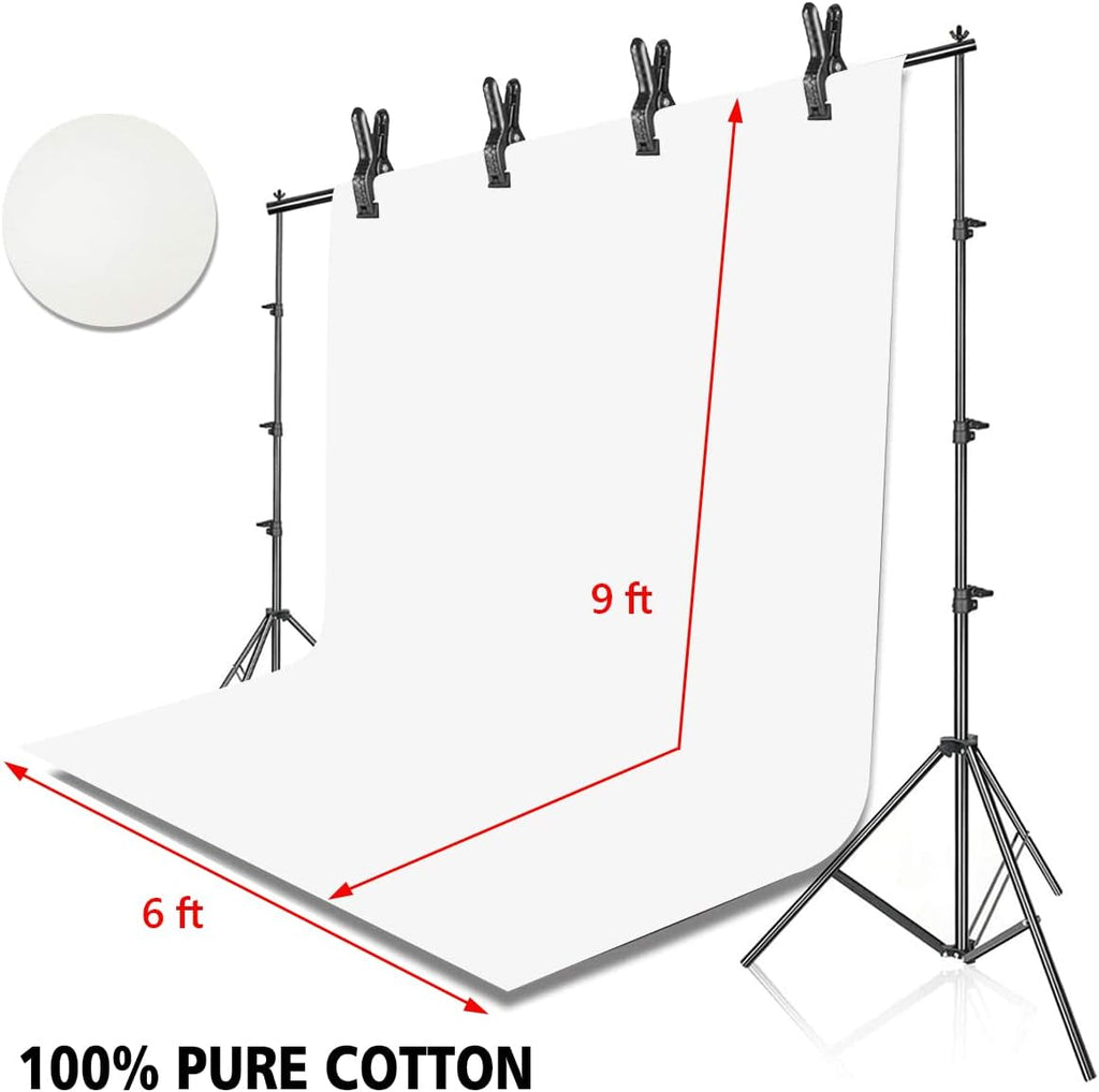 hyj-inc photo background support system with 8.5 x, package contents