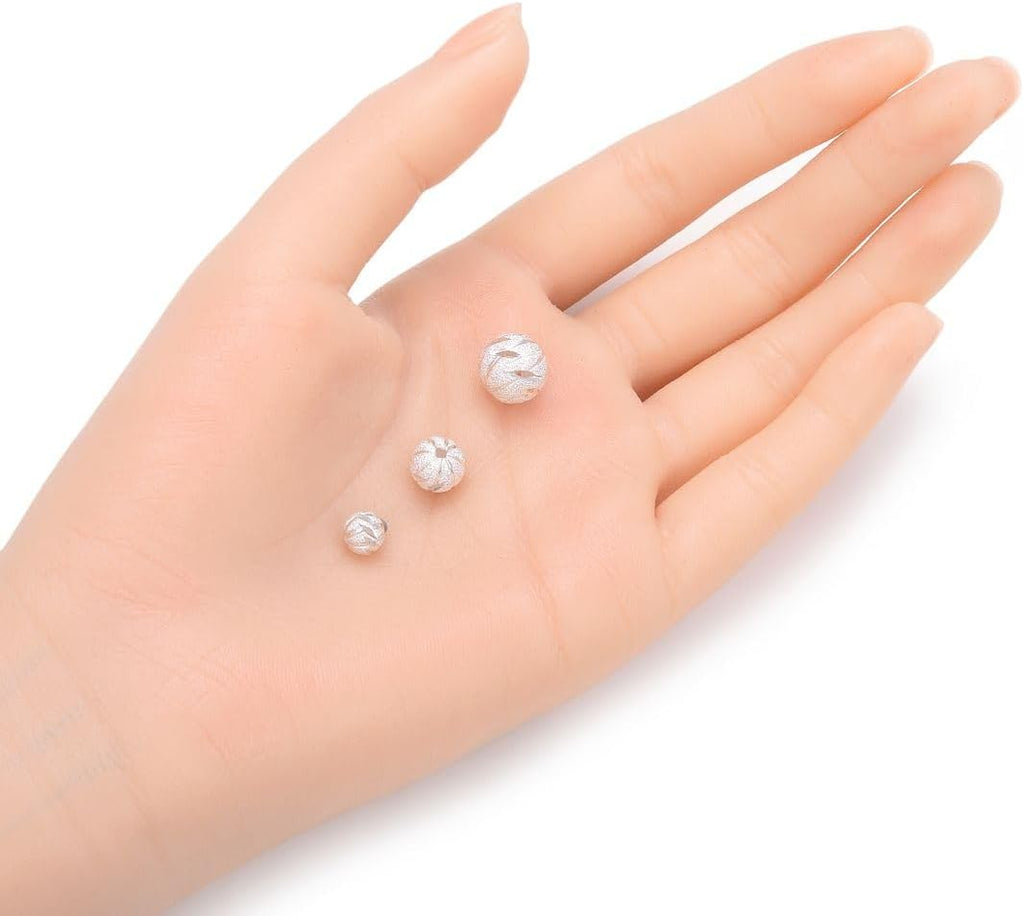 adabele authentic 925 sterling silver 10mm (0.39 inch), side view