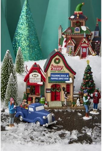 Lemax Precious Paws & Doggie Biscuits, Lighted Buildings, #45275