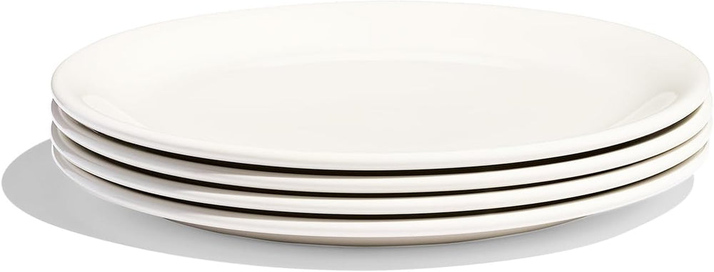 Made In Cookware - Set of 4 - Appetizer Plates - White - Porcelain - Crafted ...