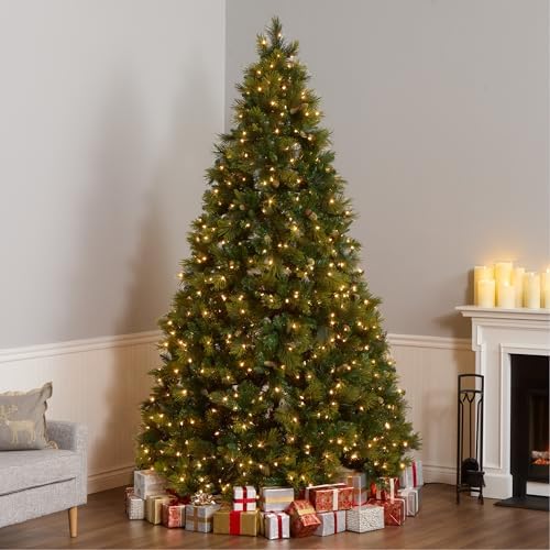 National Tree Company 9ft Pre-Lit Carolina Pine Artificial Christmas Tree