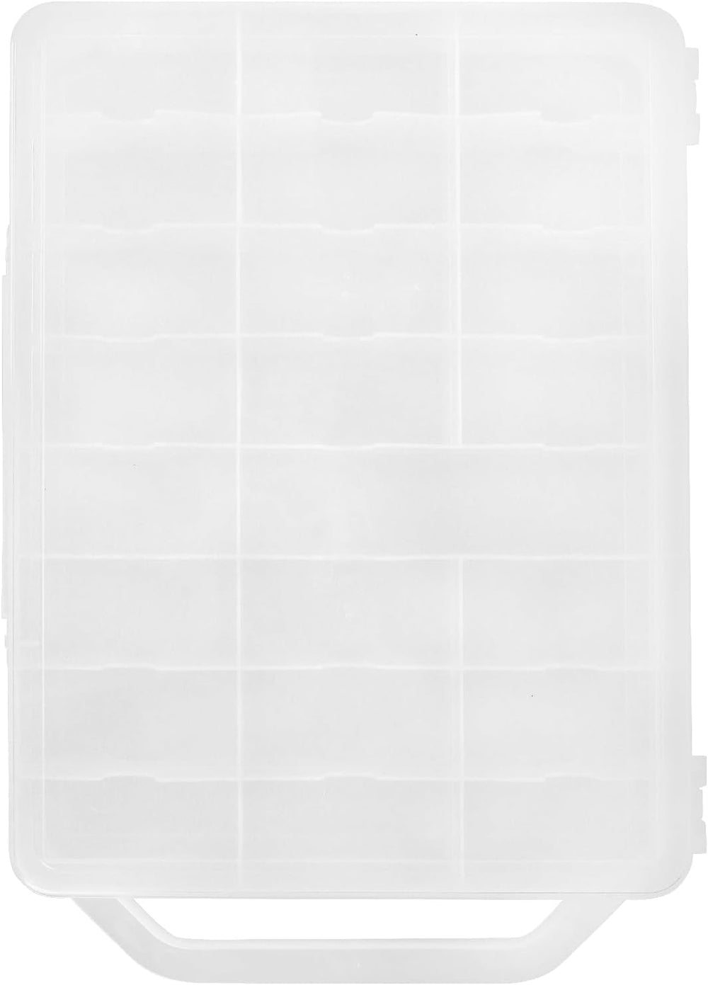 2 PCS 46 Grids Sewing Organizer, Clear Compartment Thread Box Storage, Small ...