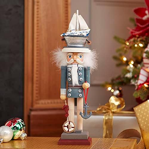 Kurt S. Adler, Inc. HA0399 Kurt Adler 18" Hollywood Sea Captain Nutcracker