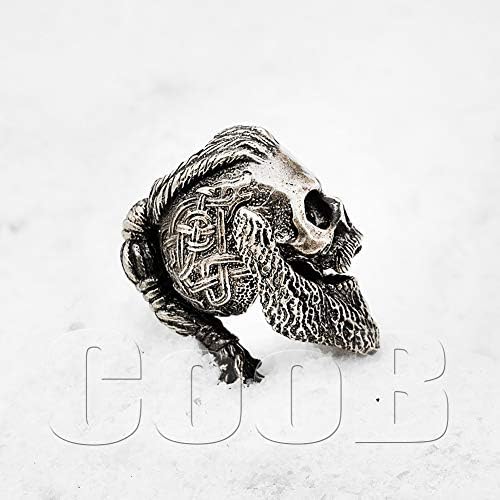 сoob edc paracord bead, knife lanyard bead, charm, front angle view