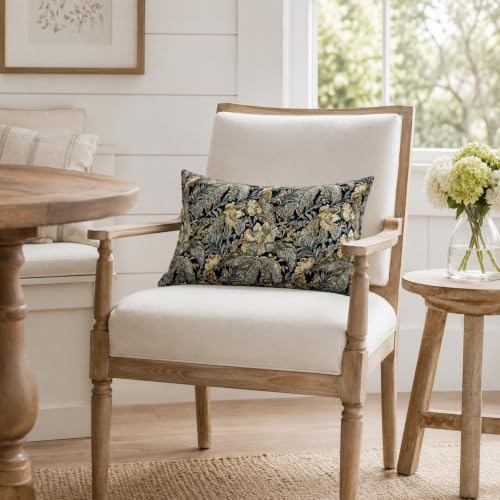 Pack of 2 Patio Lumbar Pillows 12"x20"