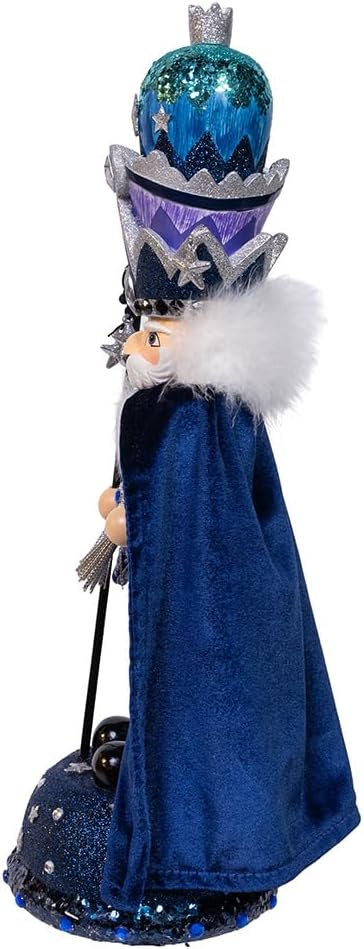 kurt adler hollywood nutcrackers midnight man nutcracker, side view