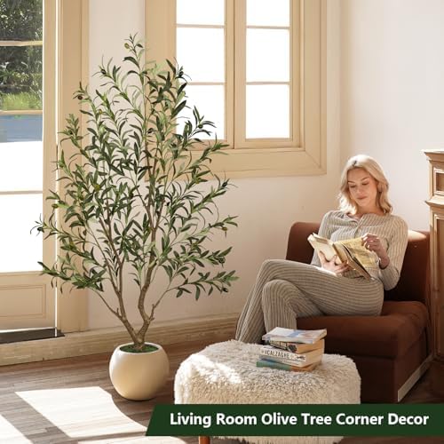Vitalismo Olive Trees Artificial Indoor: 96% Lifelike - Looks Real Up Close