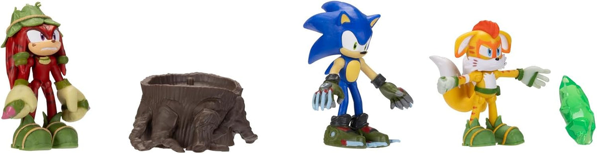 sonic prime 2.5-inch action figures bos cage maze, close-up detail