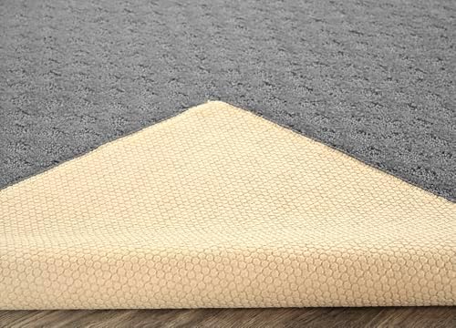 Garland Rug Medallion 5' x 7' Cinder Gray Non Slip Area Rug- Ideal for Living Rooms & Hallways, Stylish & Durable for High-Traffic Areas