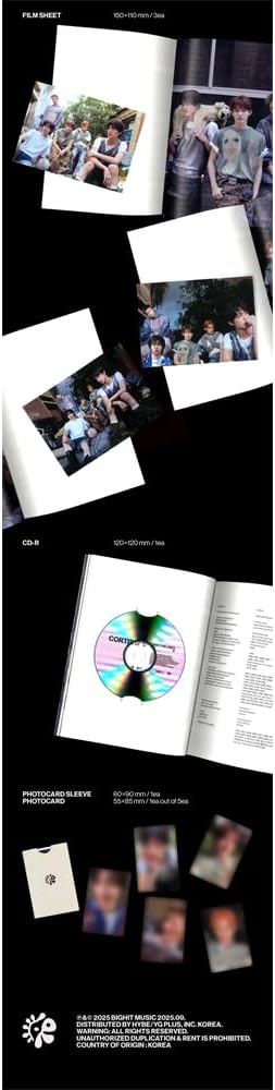 CORTIS [1st EP Album COLOR OUTSIDE THE LINES](Scene 3 Ver.) + 3 Extra Photoca...