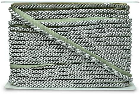 Trims by the Yard Hilda 3/8" Twisted Lip Cord Trim, Versatile Trim for D...