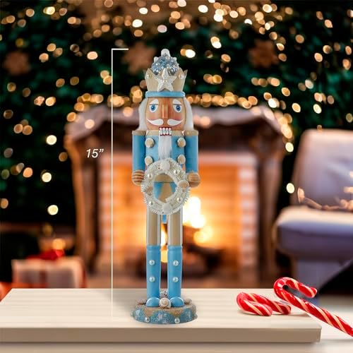 Kurt Adler 15-inch Wooden Beach Nutcracker