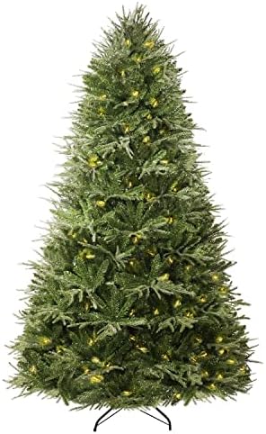 Naomi Home Camden 7.5 ft Pre-Lit Christmas Tree, 600 Warm Lights