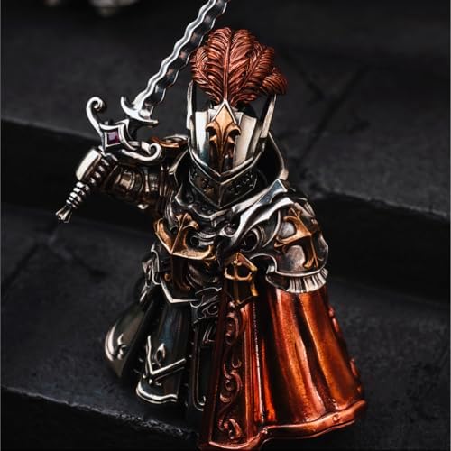 COPPERTIST.WU Crimson Templar Figurine Statue Ornament Craft Collection for Home Living Room Office