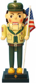 Kurt Adler 12.5" Wooden Boy Scout Nutcracker