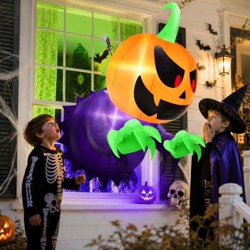 TURNMEON 3.5 Ft Inflatable Halloween Window Decoration