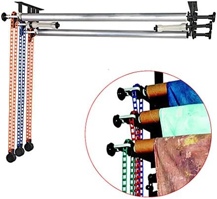 neewer photography 3 roller wall mounting manual background, side view