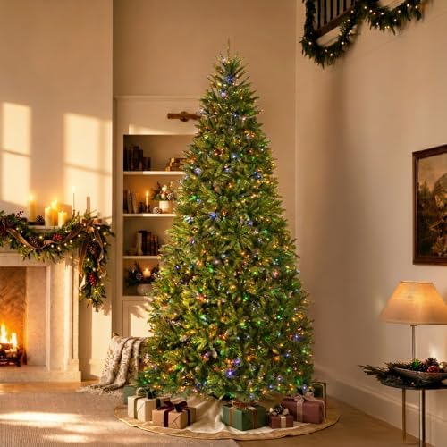National Tree Company 10ft Pre-Lit Dunhill Fir Artificial Christmas Tree