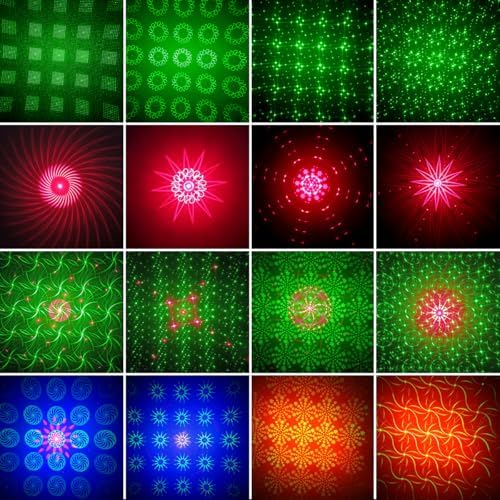 Party Disco Ball Light Dj RGB Strobe Lights LED Projector