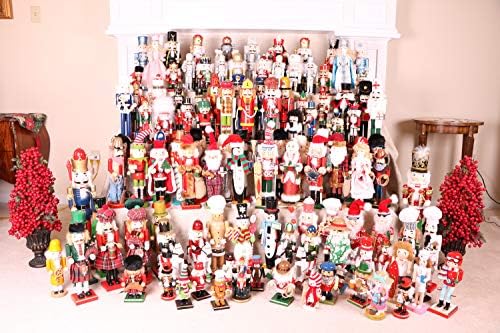 Clever Creations Motorman 14 Inch Traditional Wooden Nutcracker, Festive Christmas Décor for Shelves and Tables