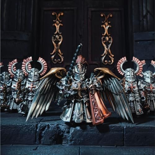 COPPERTIST.WU Crimson Templar Figurine Statue Ornament Craft Collection for Home Living Room Office