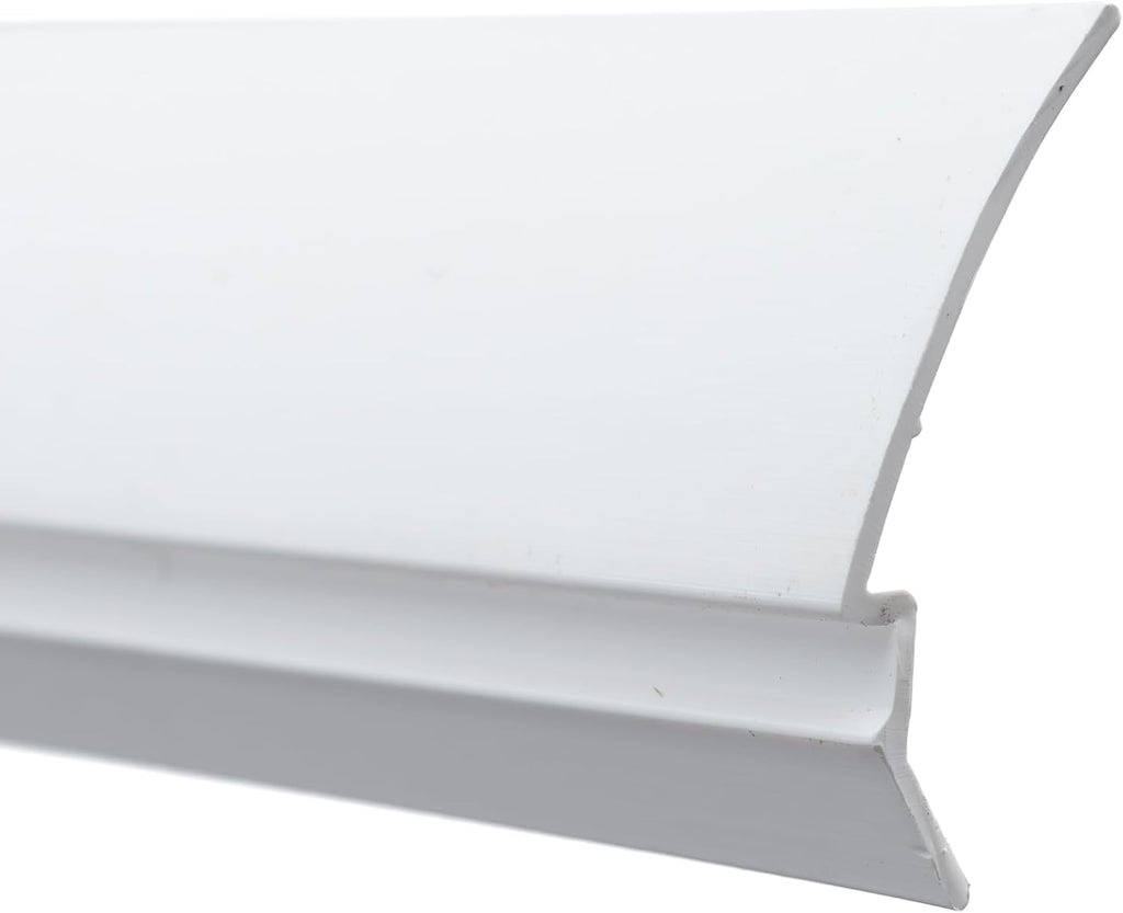 CHW – Window Glazing Vinyl Beading 10 Pack, 72 Inches, White, Profile-4, Vinyl Snap in Window Glazing Bead Retainer Strips - Made in America