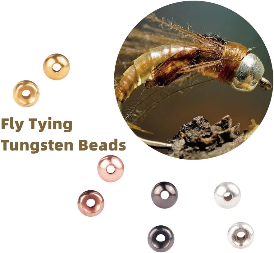 Cyclops Tungsten Beads, 4-Color Assortment, 200 Count