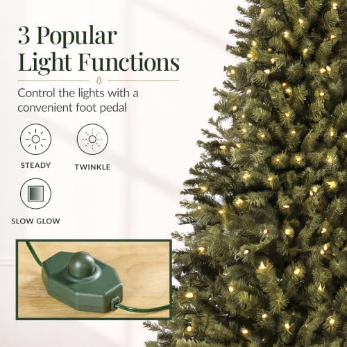 Best Choice Products 15ft Artificial Christmas Tree with LED Twinkling Lights, Pre-Lit Spruce Realistic Holiday Xmas Décor, 1,800 Lights, 5,476 Tips