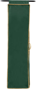 Covermates Keepsakes Hanging Gift Wrap Storage Bag - Holds up to 20 Rolls - Interior Pockets for Accessories - Holiday Storage, Green