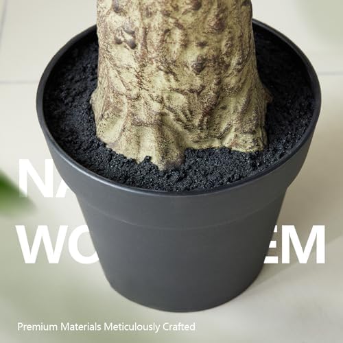 VeriNatural 6FT UV-Resistant Artificial Olive Tree with Thick Trunk